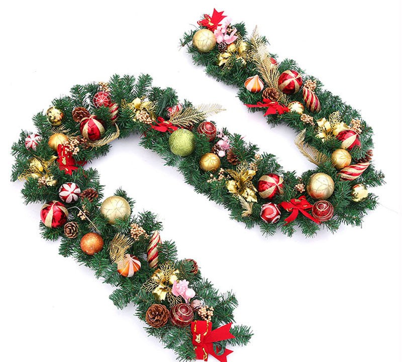 Household Fashion Christmas Decorations Colorful Ball Garland