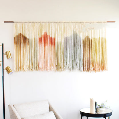 Home Fashion Simple Hand Knit Dyeing Tapestry