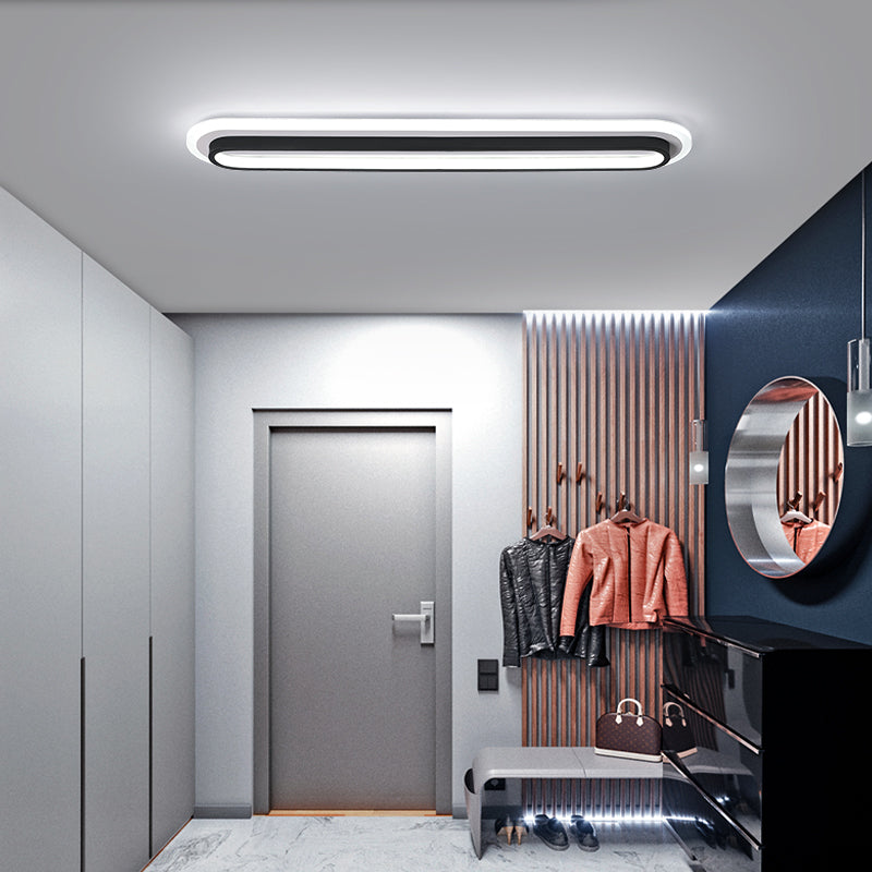 Éclairage LED pour vestiaire créatif dans le couloir