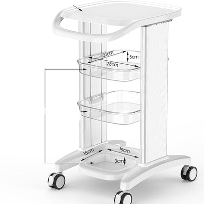 Small Bubble Beauty Instrument Cart Rack