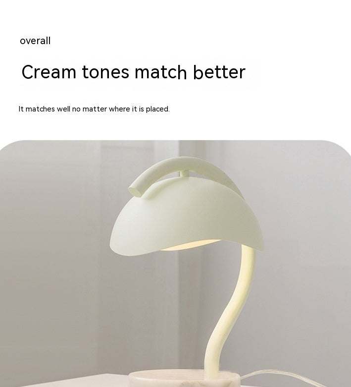 Bedroom Bedside Instagram Warm And Romantic Cream Wind Table Lamp