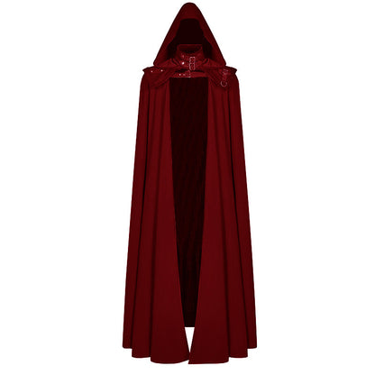 Men's And Women's Gothic Halloween Hooded Jacket Robes