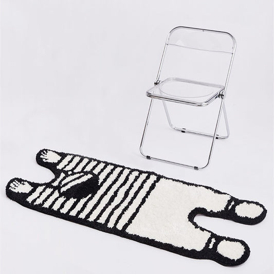 Alfombra minimalista para mesa de centro de sala de estar, moda para el hogar