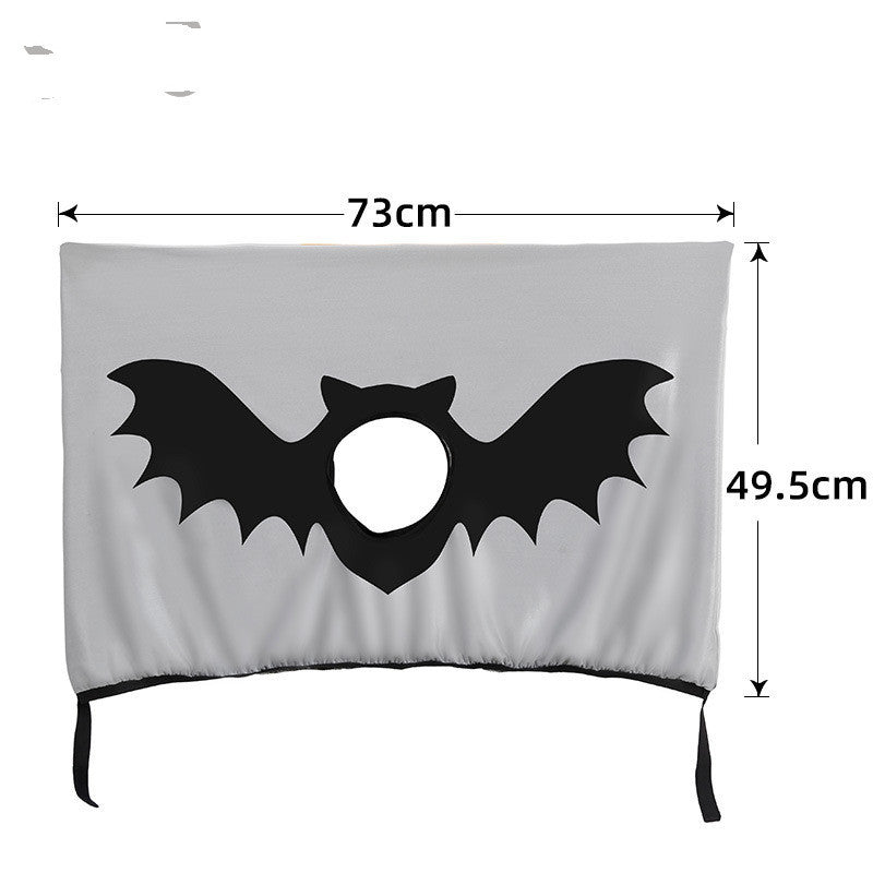 Halloween Car Window Curtain Sunshade Cover Pet Seat