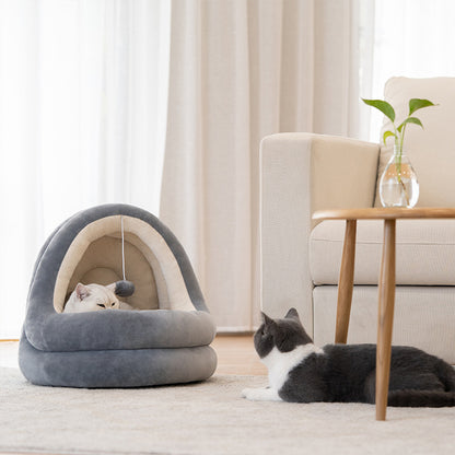 Lits de maison pour chat de haute qualité, tapis de canapé pour chatons et animaux de compagnie