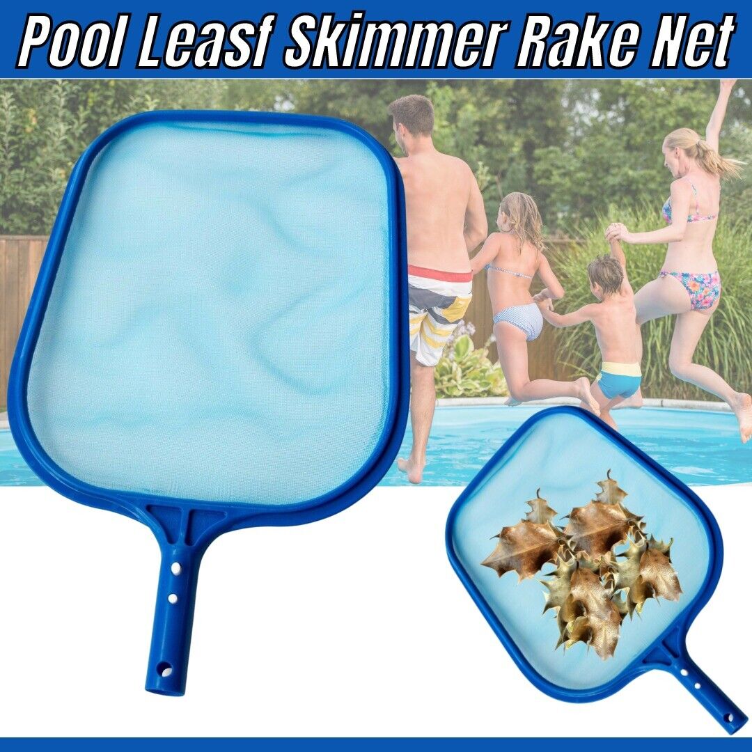 Pool Leaf Skimmer Rake Net Hot Tub Spa Cleaning Leaves Mesh Clean Tools