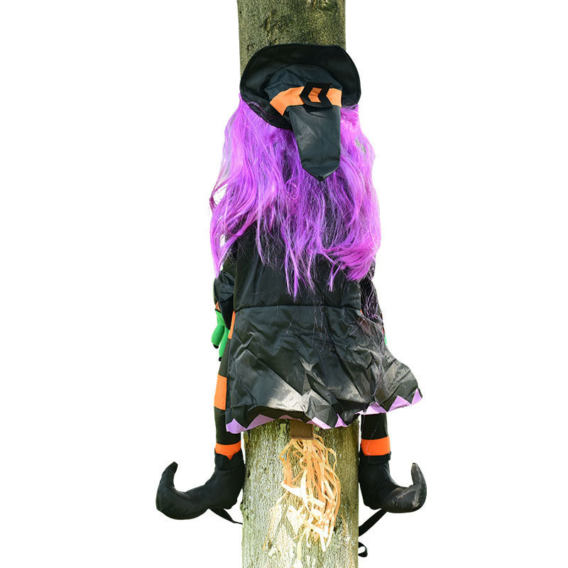 Halloween Horror Scary Climbing Trees Witch Witch Tree Ghost Scene Layout Decoration