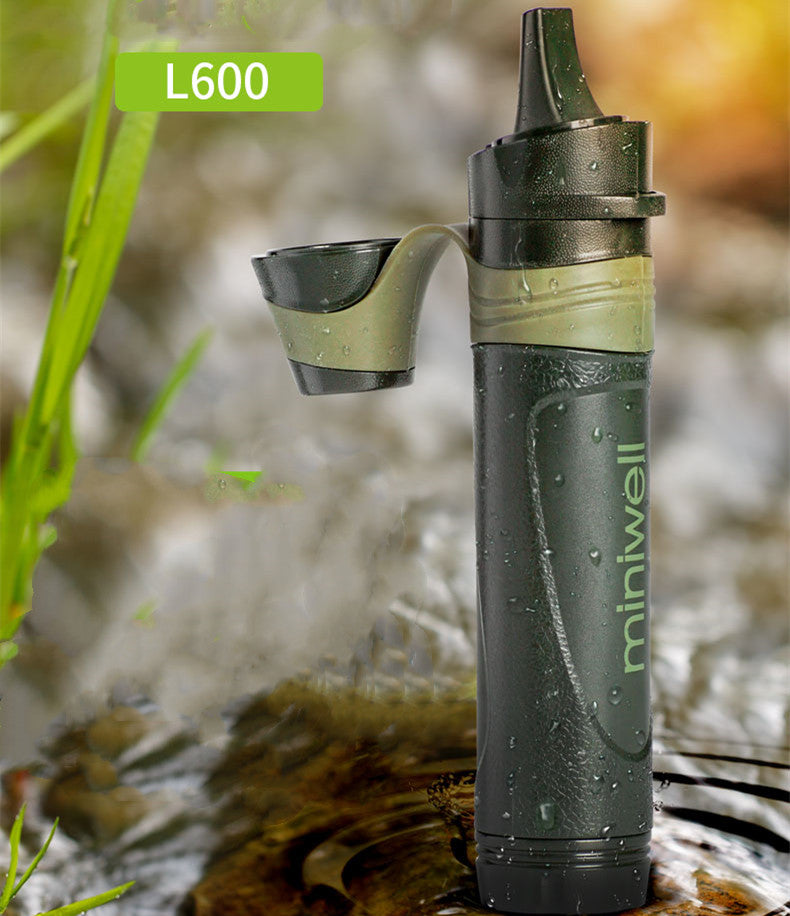 Purificateur d'eau d'urgence pour équipement de survie sur le terrain