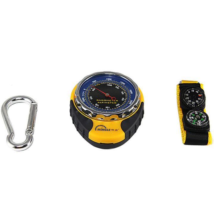 Outdoor travel multi-function pointer altimeter barometer altitude table BKT381 portable mountaineering