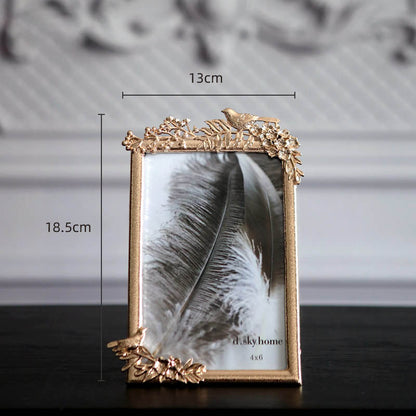 Modern Light Luxury Alloy Home Textile Home Decoration Art Photo Frame