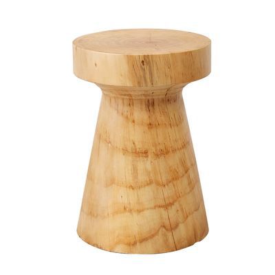 Nordic Homestay Log Stool Decoration Tea Table