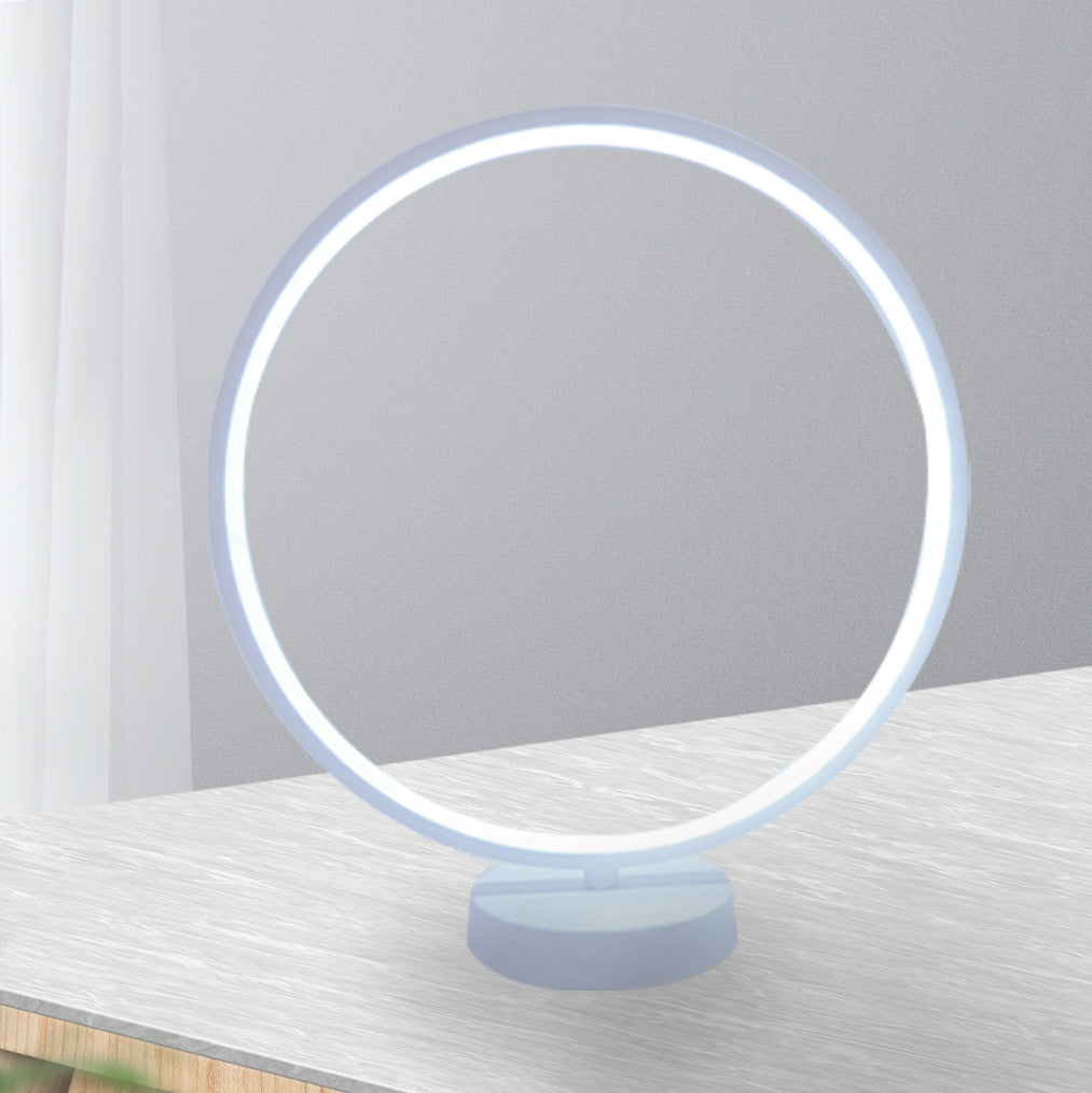 Round Modern Minimalist LED Table Lamp