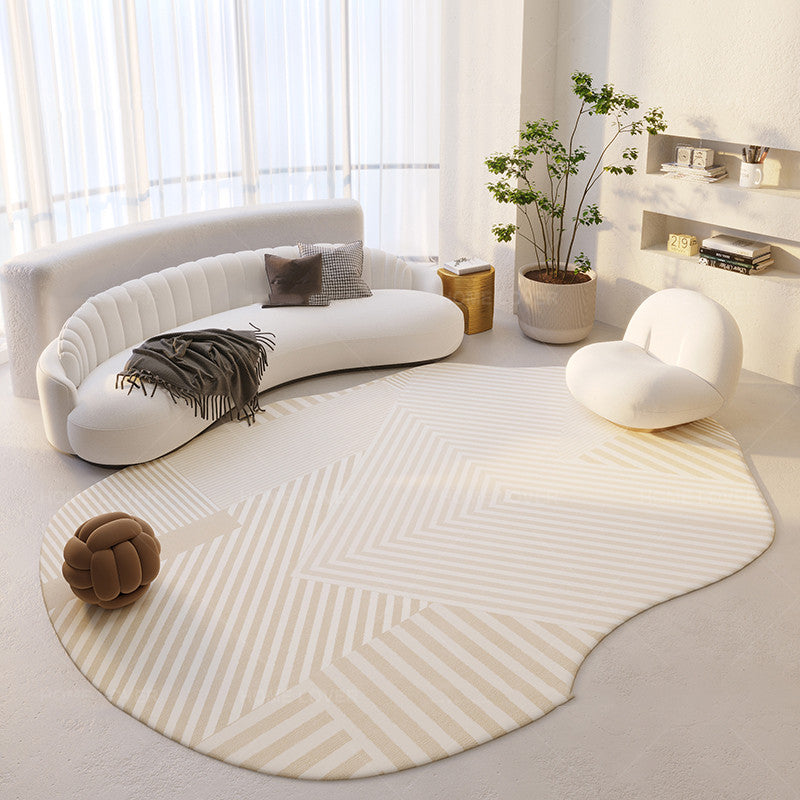 Tapis de sol de Table basse de canapé Simple de forme irrégulière domestique