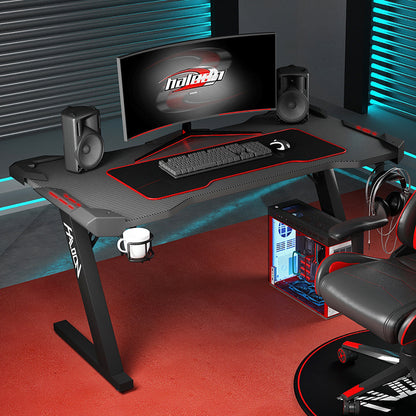 Carbon Fiber Internet Cafe Lift Computer Table