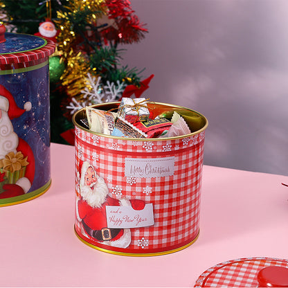 Home Fashion Simple Christmas Printing Storage Box Two-piece Set