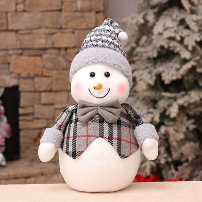 christmas decorations cute snowman adornment  props