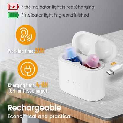 TWS Magnetic Wireless Charging Chamber Acoustic Hearing Aid