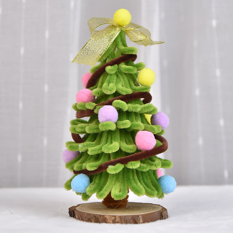 Paquete de materiales para hacer un mini árbol de Navidad