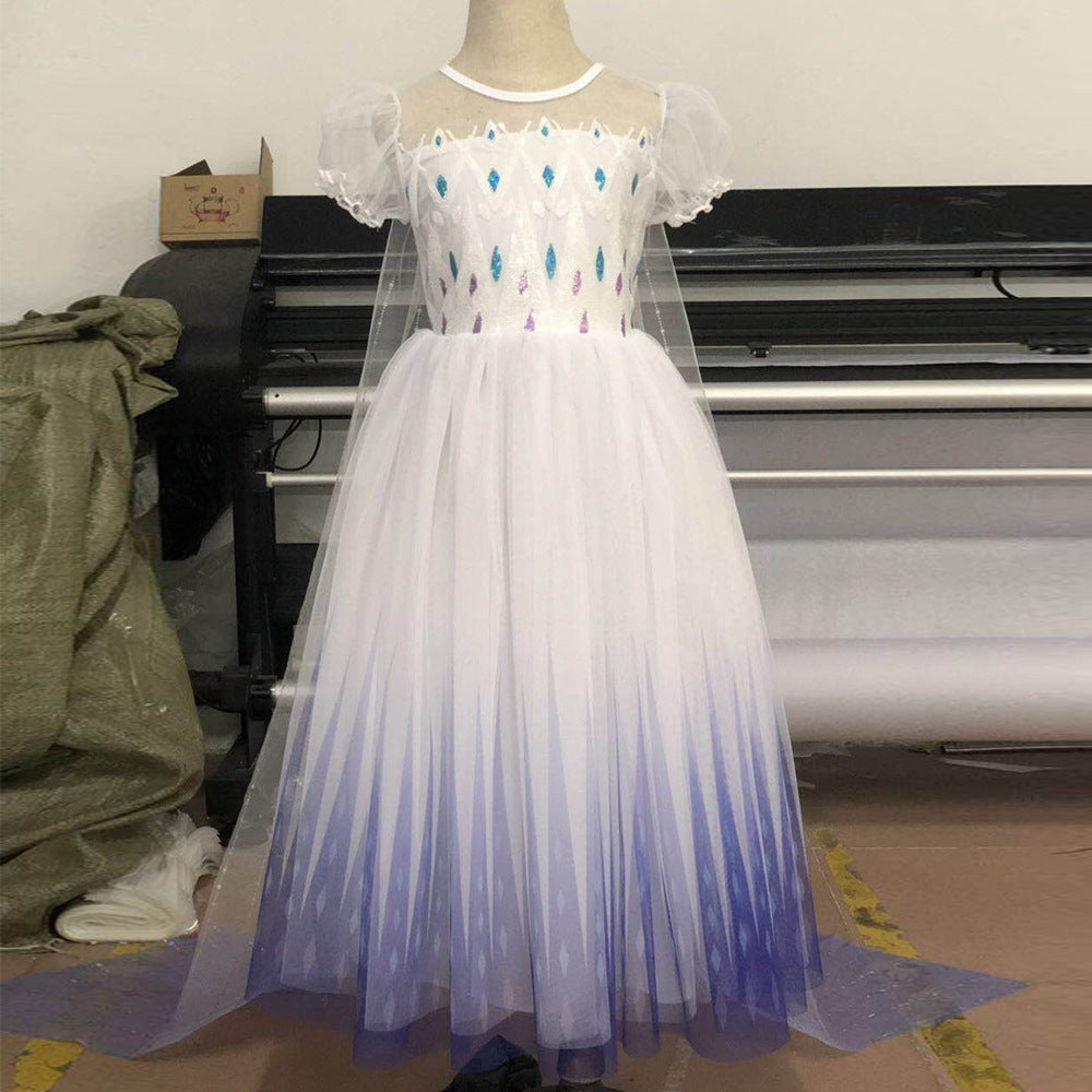 Robe Elsa pour Halloween