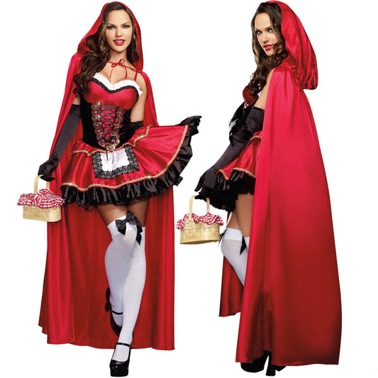 Fashionable And Simple Halloween Castle Queen Suit