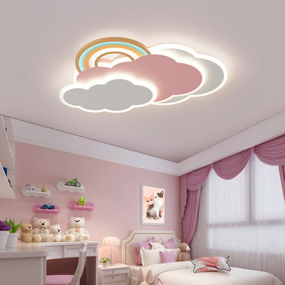 Plafonnier pour enfants Rainbow Cloud