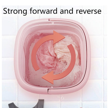 Folding semiautomatic mini Underwear washing machine