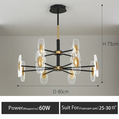 Lampe d'étude nordique créative atmosphère dorée