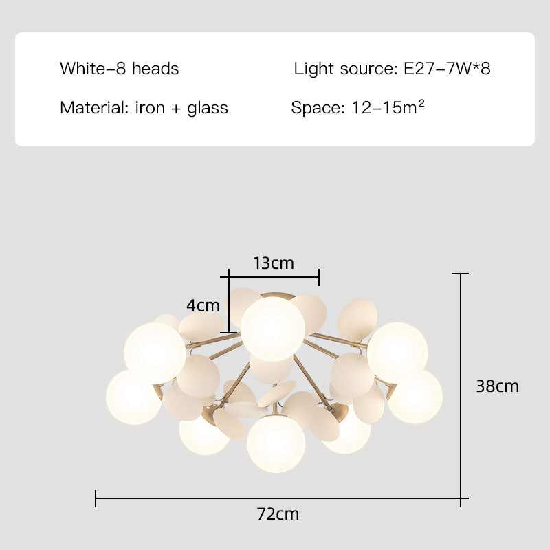 Lustre LED pour chambre d'enfant, garçons et filles, lumières chaudes