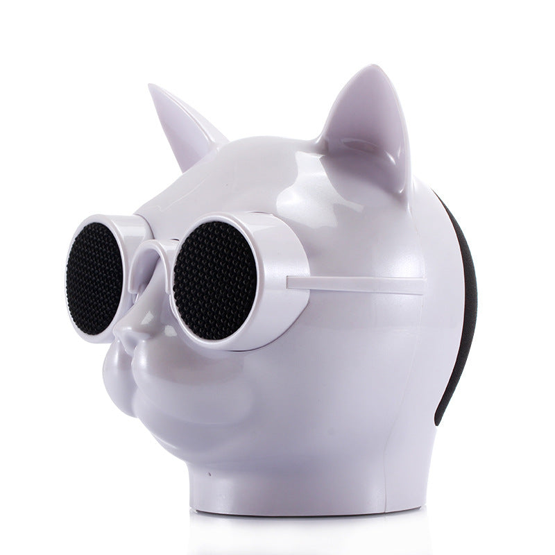 T8 Cat Head Bluetooth Speaker Dog Head Personality Wireless Stereo