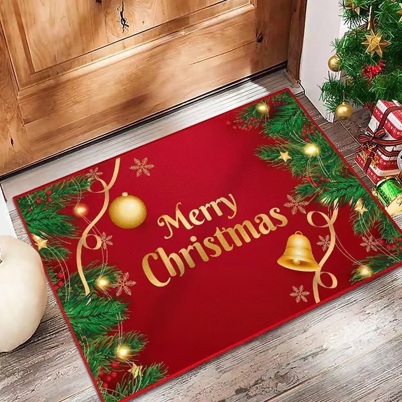 Christmas Series Carpet For Home Use