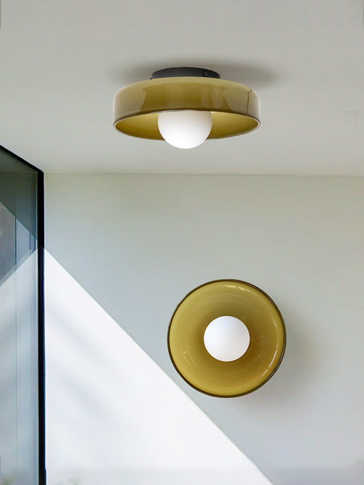 Glass Ceiling Light Entry Porch Cloakroom Corridor Balcony