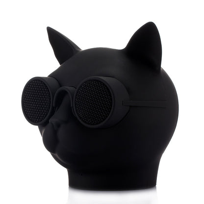 T8 Cabeza de Gato Altavoz Bluetooth Cabeza de Perro Personalidad Estéreo Inalámbrico