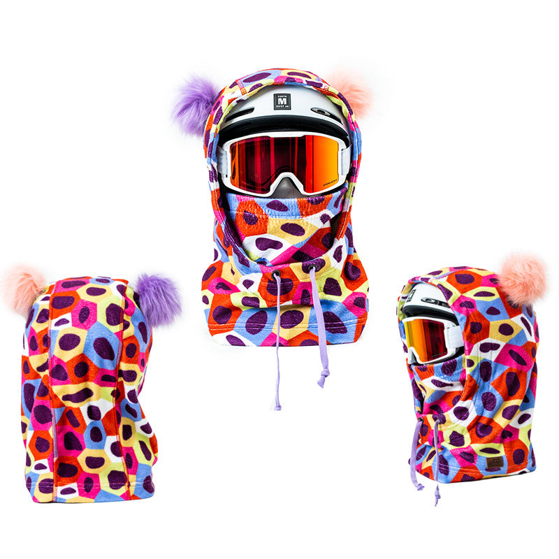 Fashionable And Warm Helmet Cover