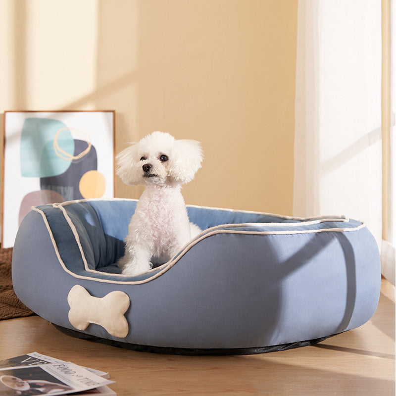 Pet Cats Bed Soft Sofa Winter Warm Dog Bed Mats Bench Cat Puppy Sleep Kennel Pet House For Small Medium Cat Dog Pet Supplies