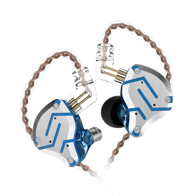 Auriculares intrauditivos metálicos