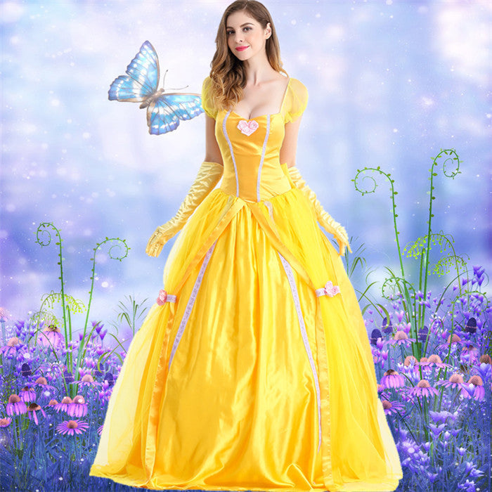 Costume de photographie de princesse cosplay d'Halloween