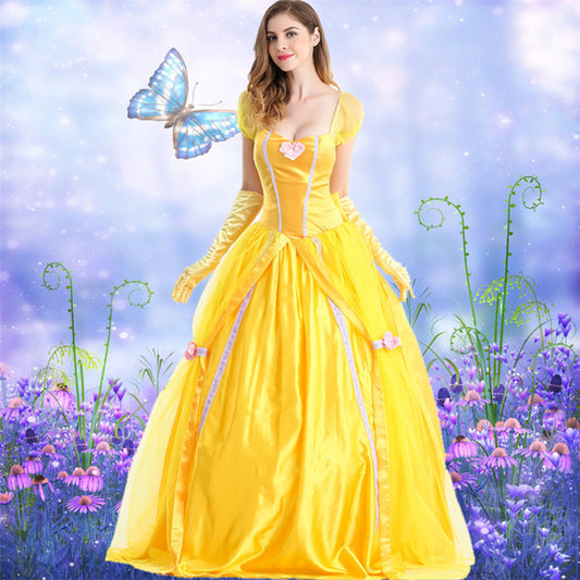 Costume de photographie de princesse cosplay d'Halloween