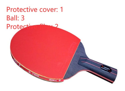 Pendulum horizontal table tennis racket