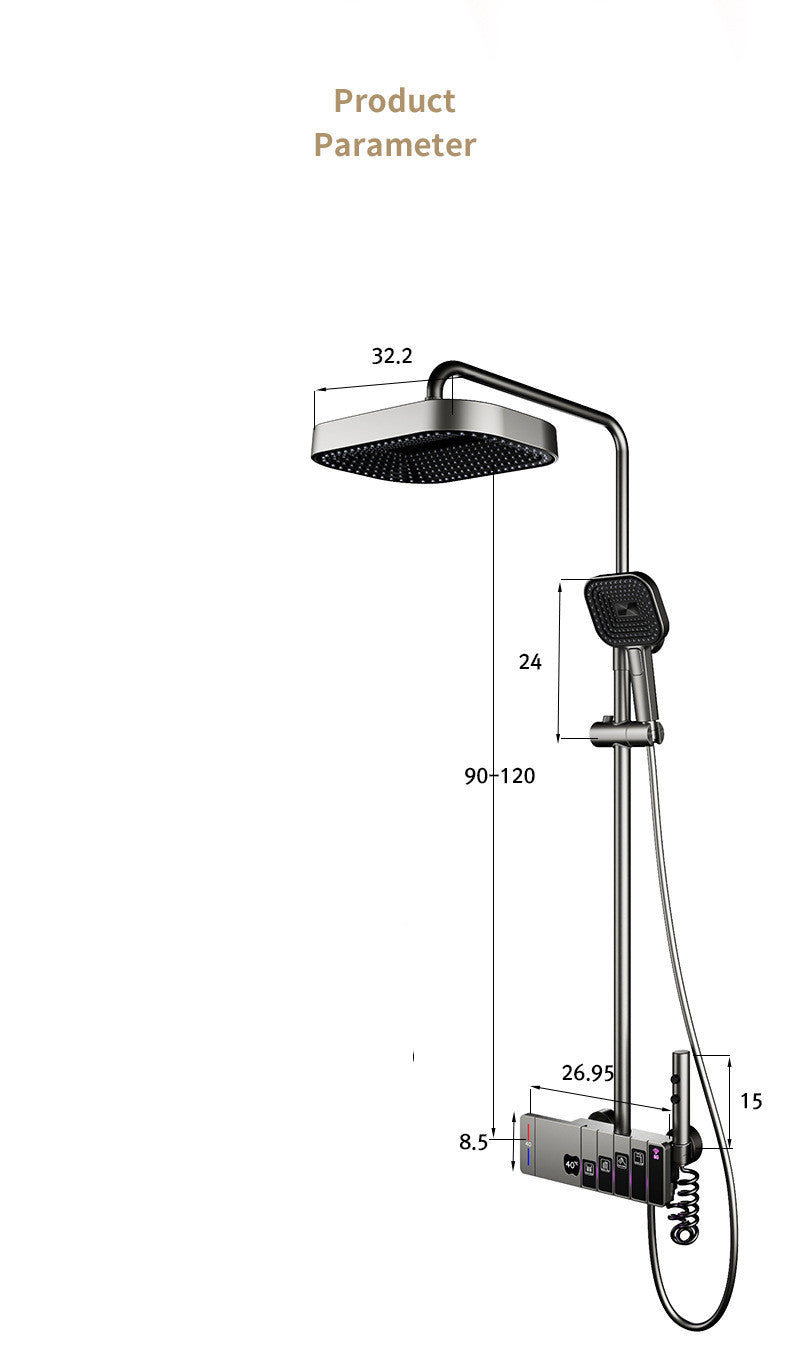 Buse de surpression domestique thermostatique tout en cuivre