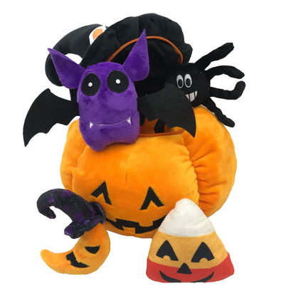 Halloween Hat Pumpkin Pillow Plush Toy