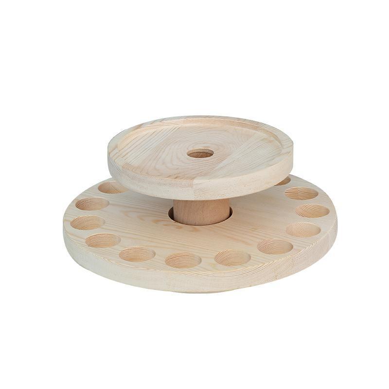 Aromatherapy Lamp Placement Table Rotating Shelf