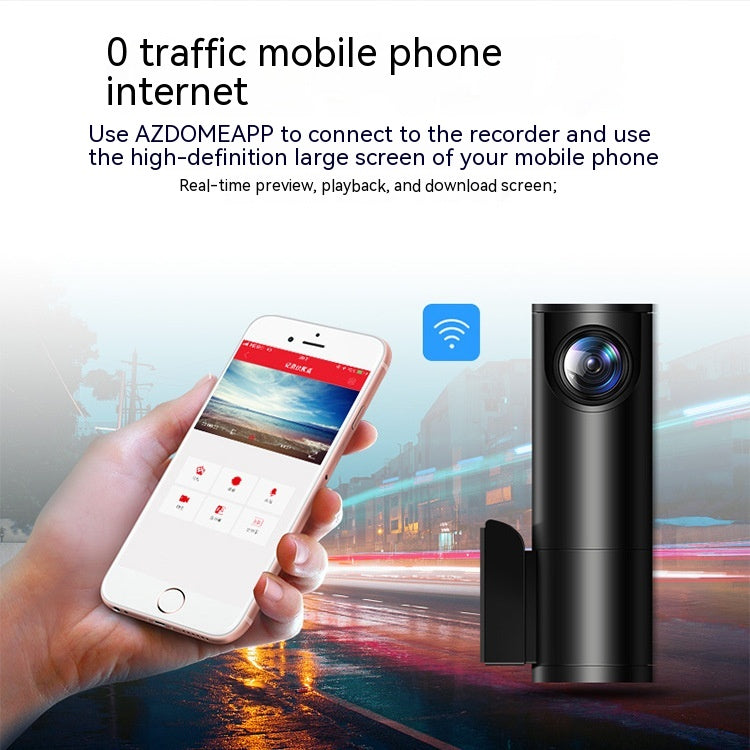 Driving Recorder Mobile Phone Interconnection Hours Parking Surveillance Night Vision