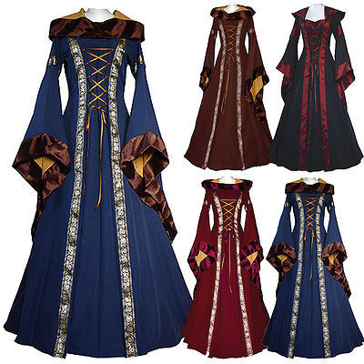 Robe d'Halloween Robe victorienne de renaissance 