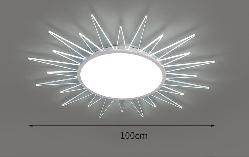 Lámpara Led Para Sala De Estar Ambiente Moderno Y Sencillo.