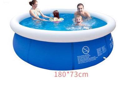 Piscina inflable casera 