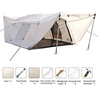 Outdoor Camping Off-site Two-person Tunnel Folding Tent