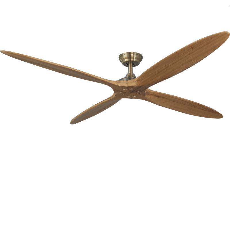 Home Living Room  Solid Wood Fan Industrial Modern European