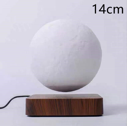 Lampe de table à lévitation magnétique, lumière de lune, impression 3D, veilleuse planète