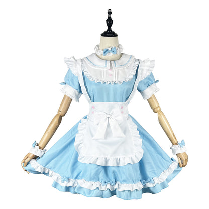 Halloween COS Plus Size Maid Costume Costume Removable Sleeve