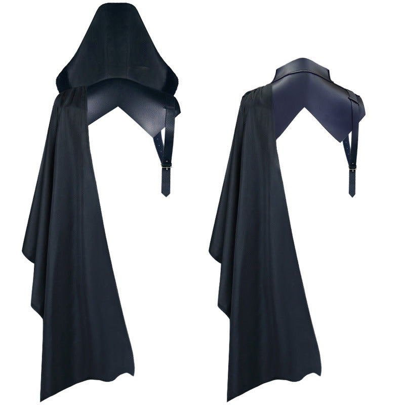 Grim Reaper Cape Halloween Party Devil Dress Up Costume